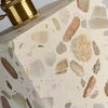 Terrazzo Pendant Light - Japandi Style, Warm White LED, 4 Designs